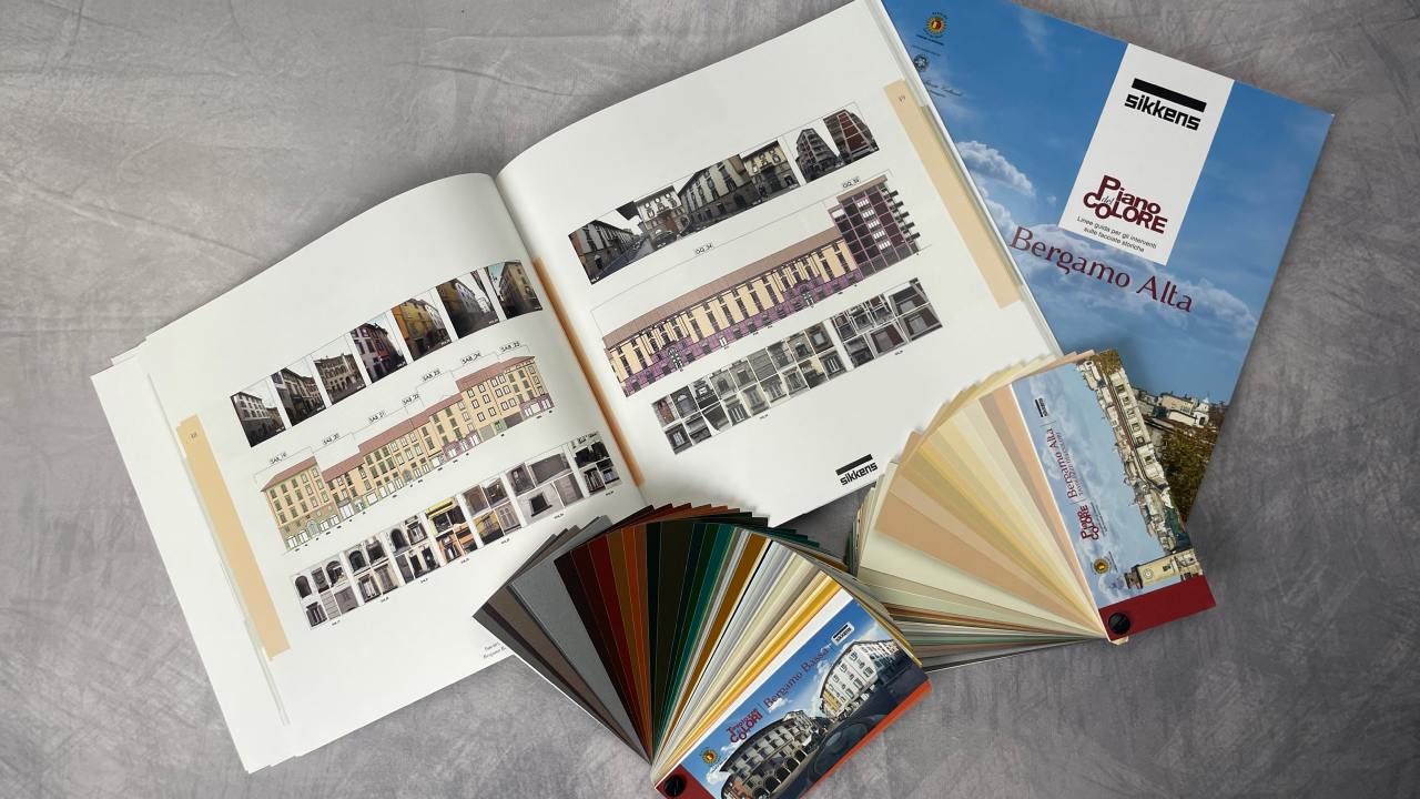 Piano del colore Bergamo: nei punti vendita Service Color trovi le tavolozze dei colori