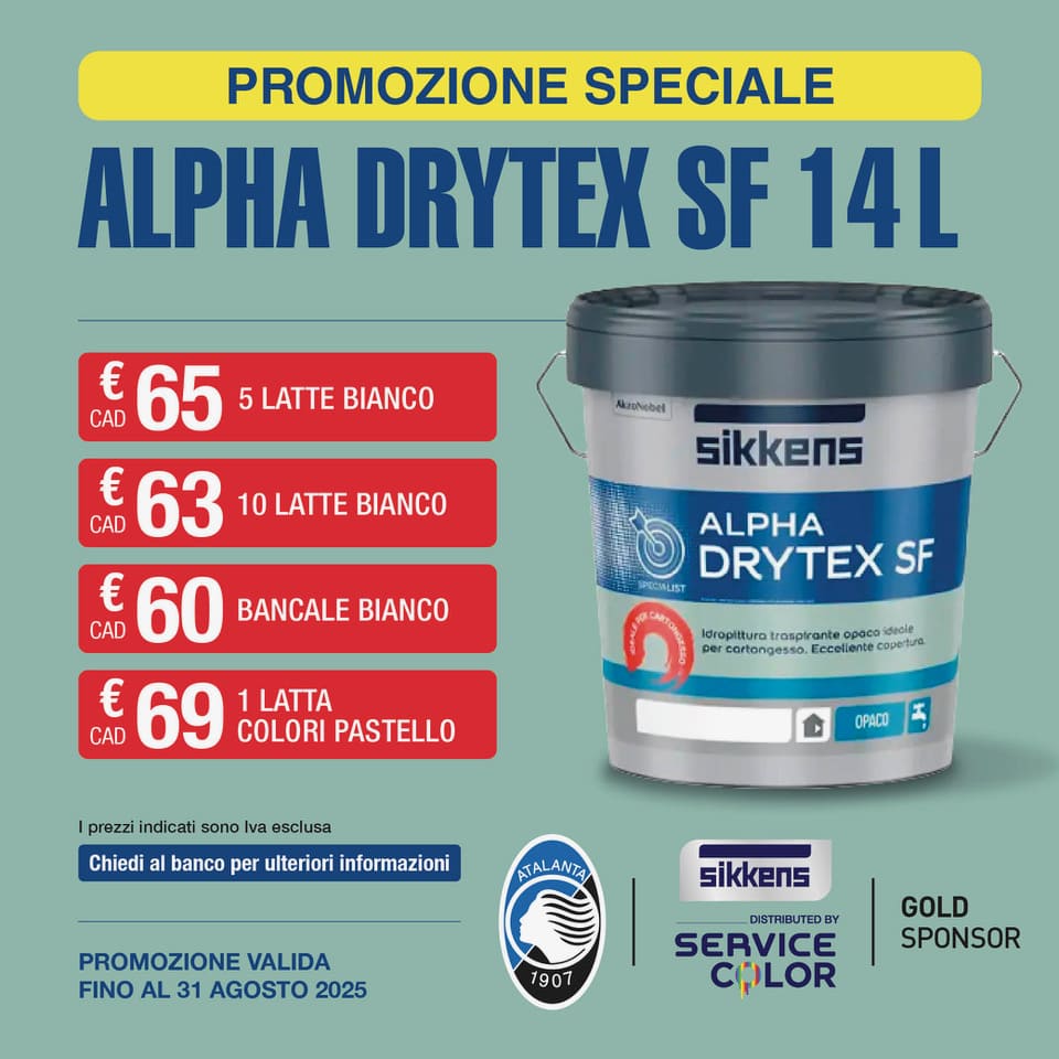 sercol promo google square sikkens alpha dry tex agosto