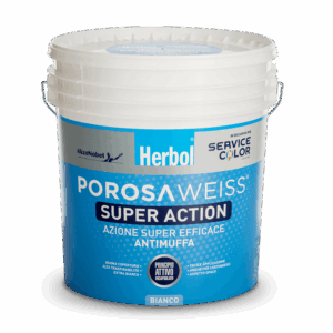 POROSA WEISS SUPER ACTION IDROPITTURA BIANCA ANTIMUFFA