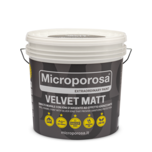 MICROPOROSA VELVET SMALTO MURALE OPACO