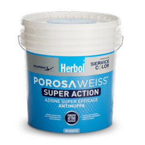 POROSA WEISS SUPER ACTION IDROPITTURA BIANCA ANTIMUFFA